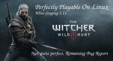 The Witcher 3 on Linux! Some remaining bugs, but perfectly playable. by Main murks channel